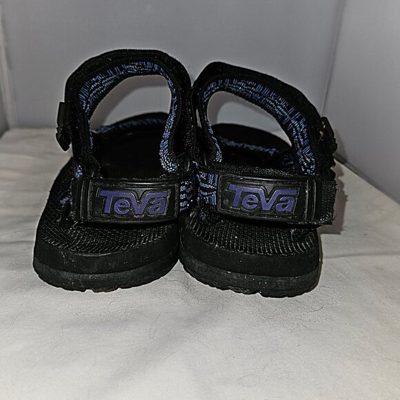 Vintage Teva Blue/Black Hiking Sandals Size 9/10 ~ EUC - Picture 5 of 7